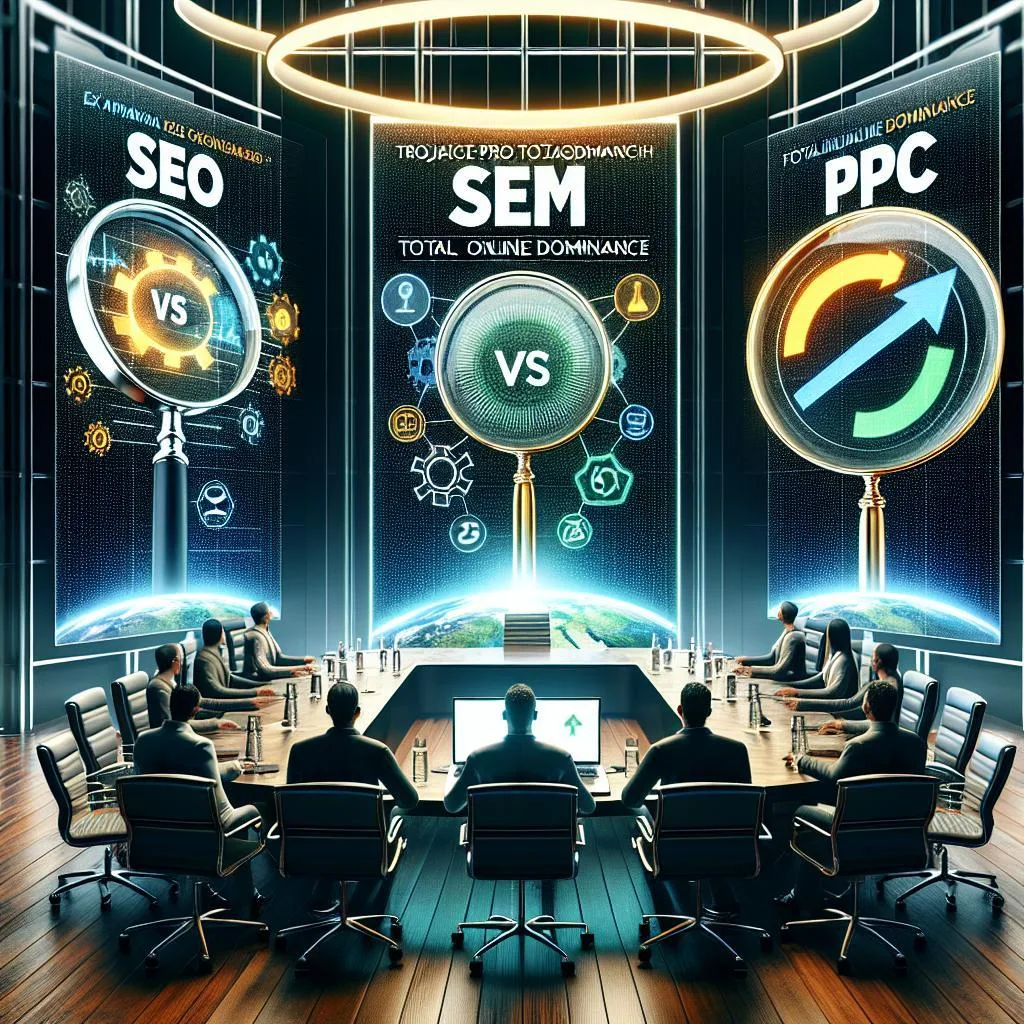 SEO vs SEM vs PPC: Trojice pro totální online dominanci