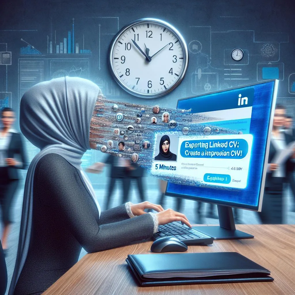 Export LinkedIn CV: Vytvořte působivý životopis za 5 minut!